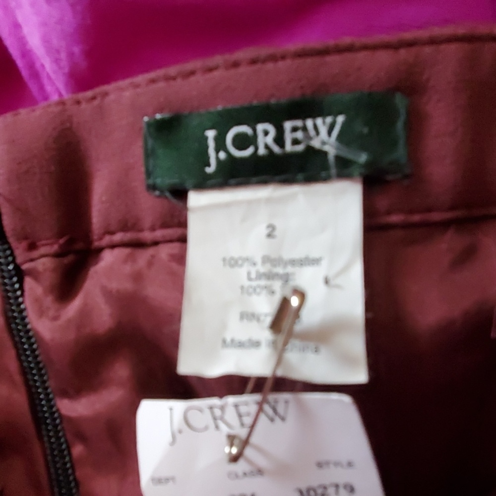 NWT J. Crew Sequined pencil skirt - Picture 3 of 3